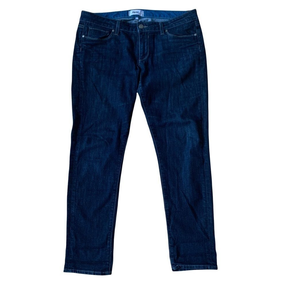 Paige Skyline Ankle Peg Women Blue Jeans Size 31
